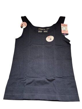 Shapermint Essentials All Day Every Day Tank Cami Black NEW 2XL